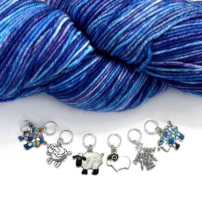 PWD - Sheep Ring Stitch Markers