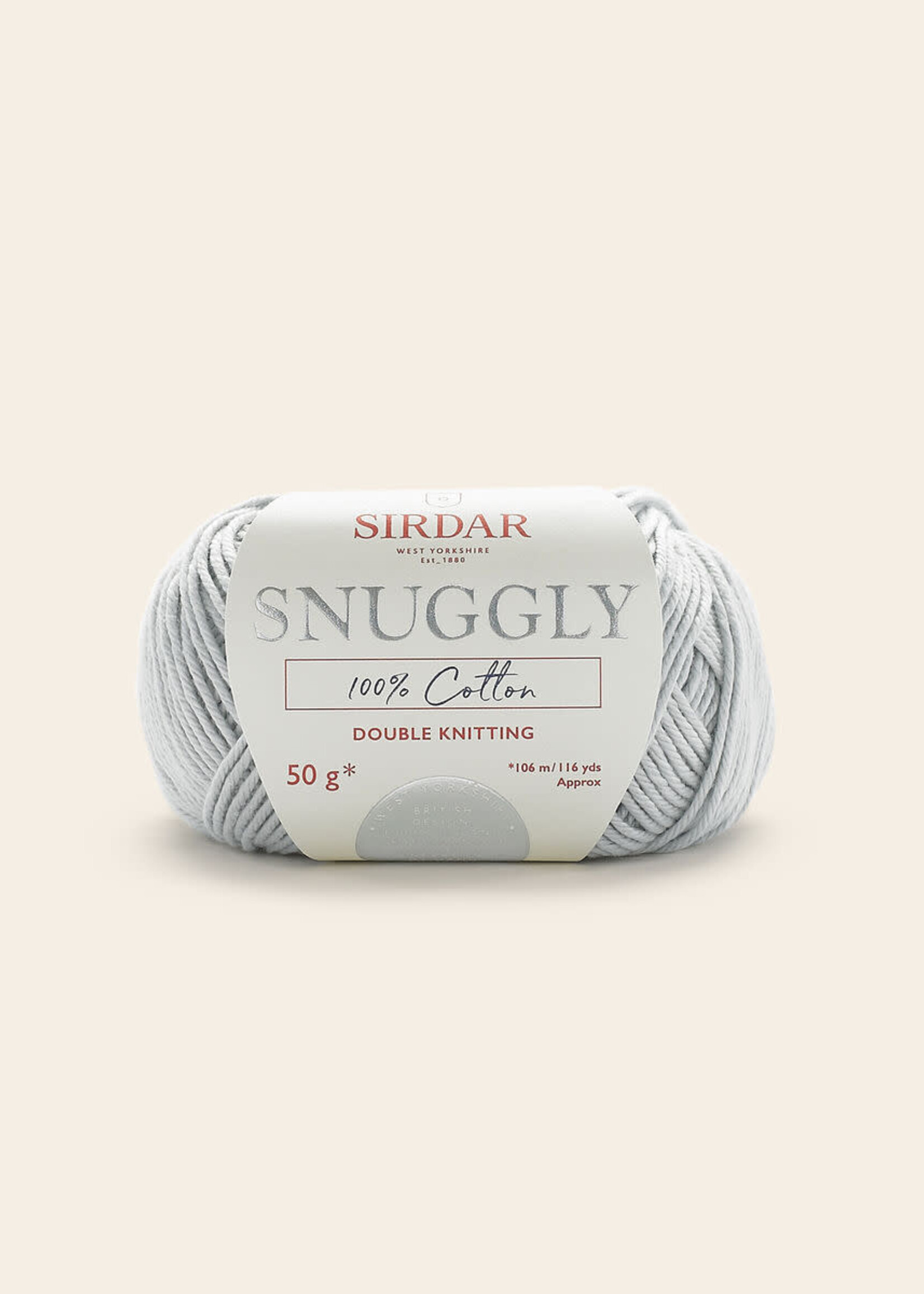 Sirdar Sirdar Snuggly 100% Cotton - Light Grey 0757