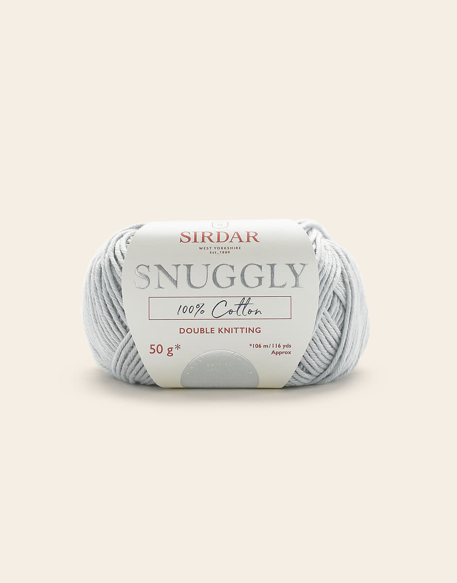 Sirdar Snuggly 100% Cotton - Light Grey 0757