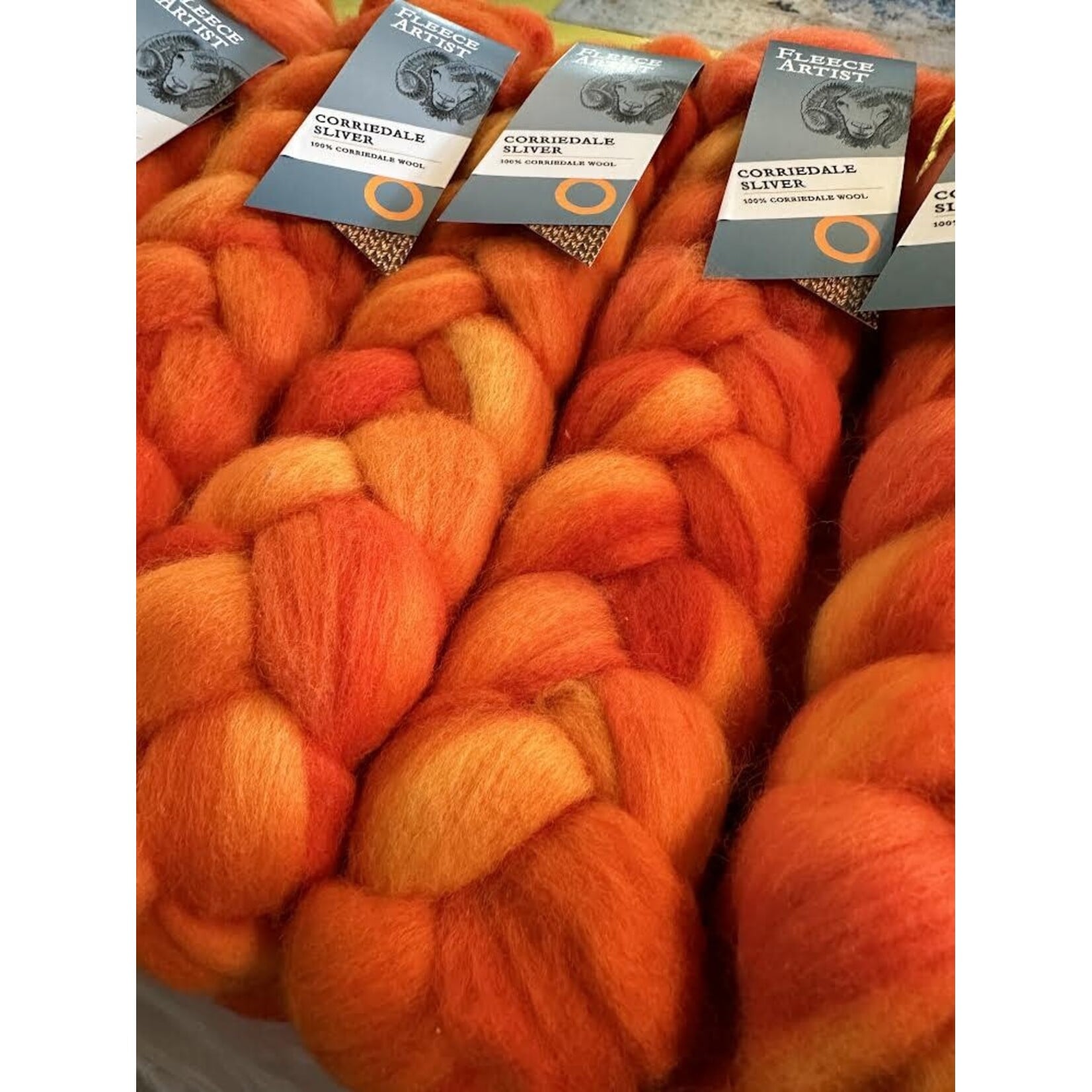 Fleece Artist Fleece Artist -  Merino Sliver - Bakeapple Jam - 50g Braid
