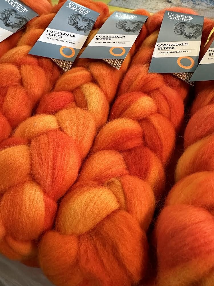 FA Merino Sliver - Bakeapple Jam - 100g Braid