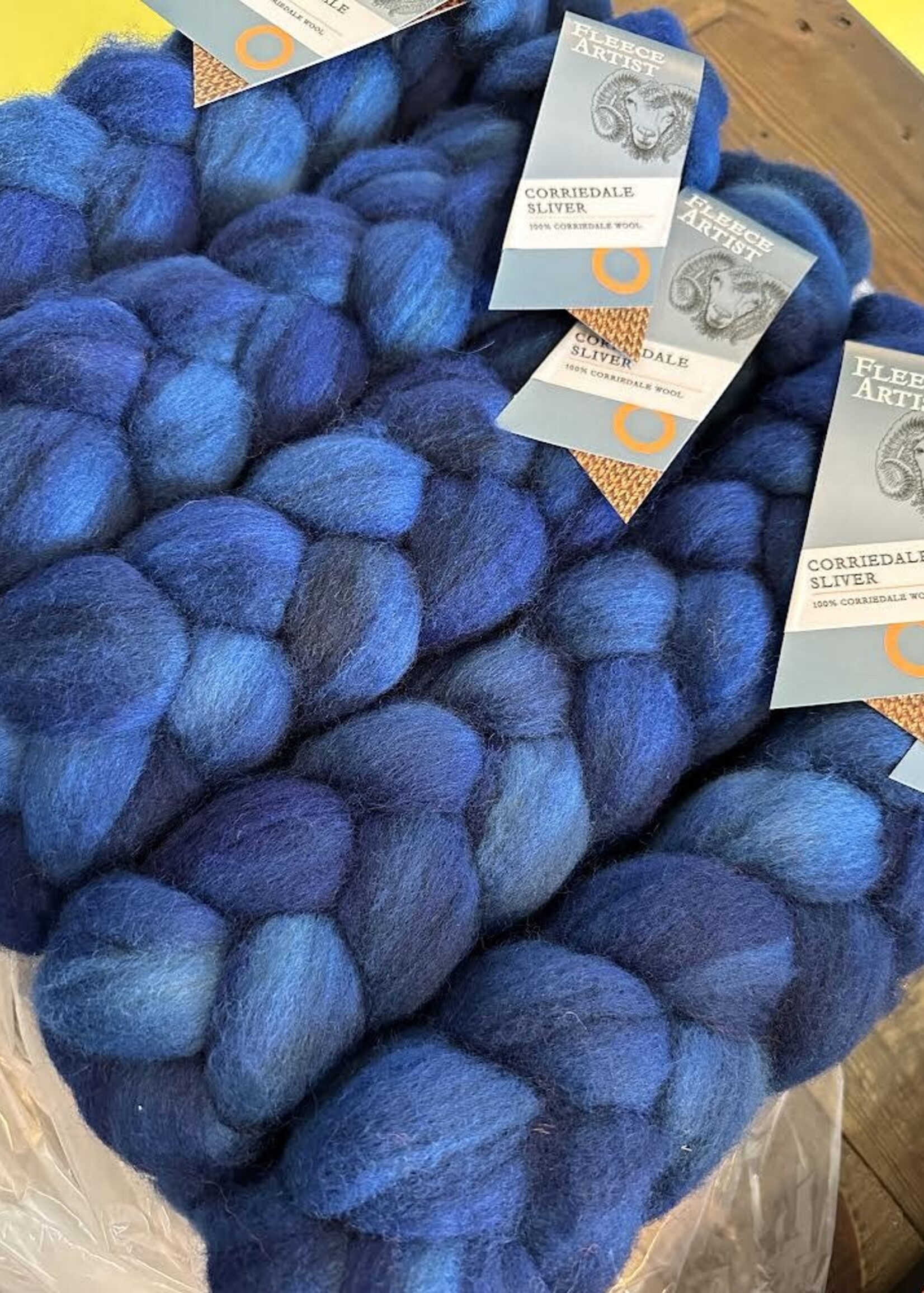 Fleece Artist FA Merino Sliver - NL Blueberries - 100g Braid
