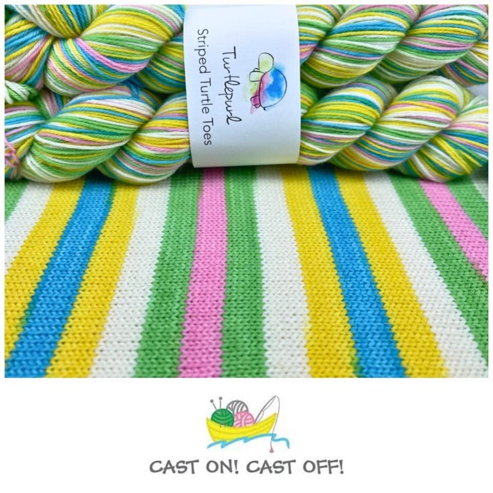 Turtlepurl - Cast On! Cast Off! Custom Colour Way