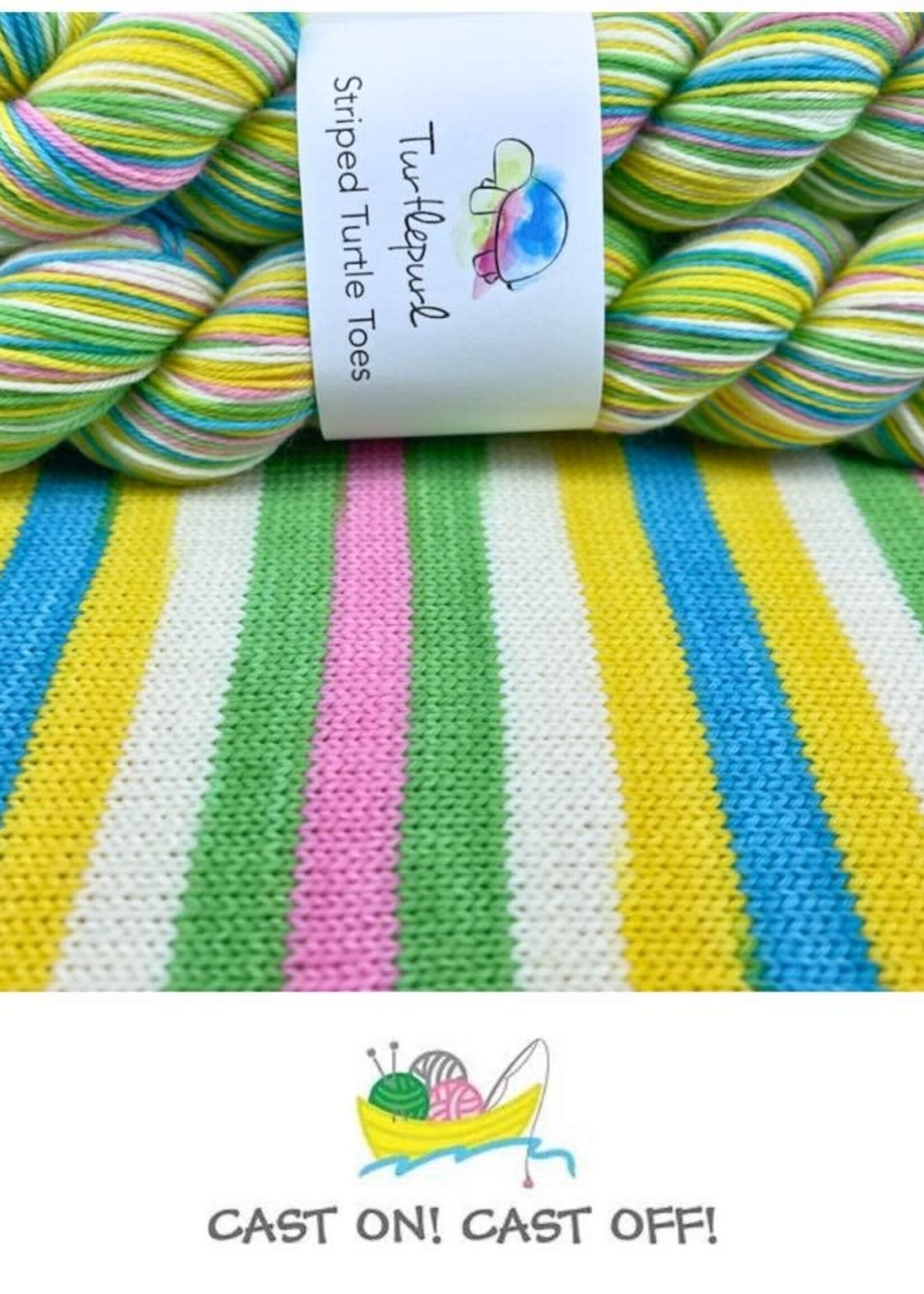 Turtle Purl Turtle Purl - Cast On! Cast Off! Custom Colour Way