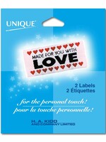 Unique Labels - Made For You With Love