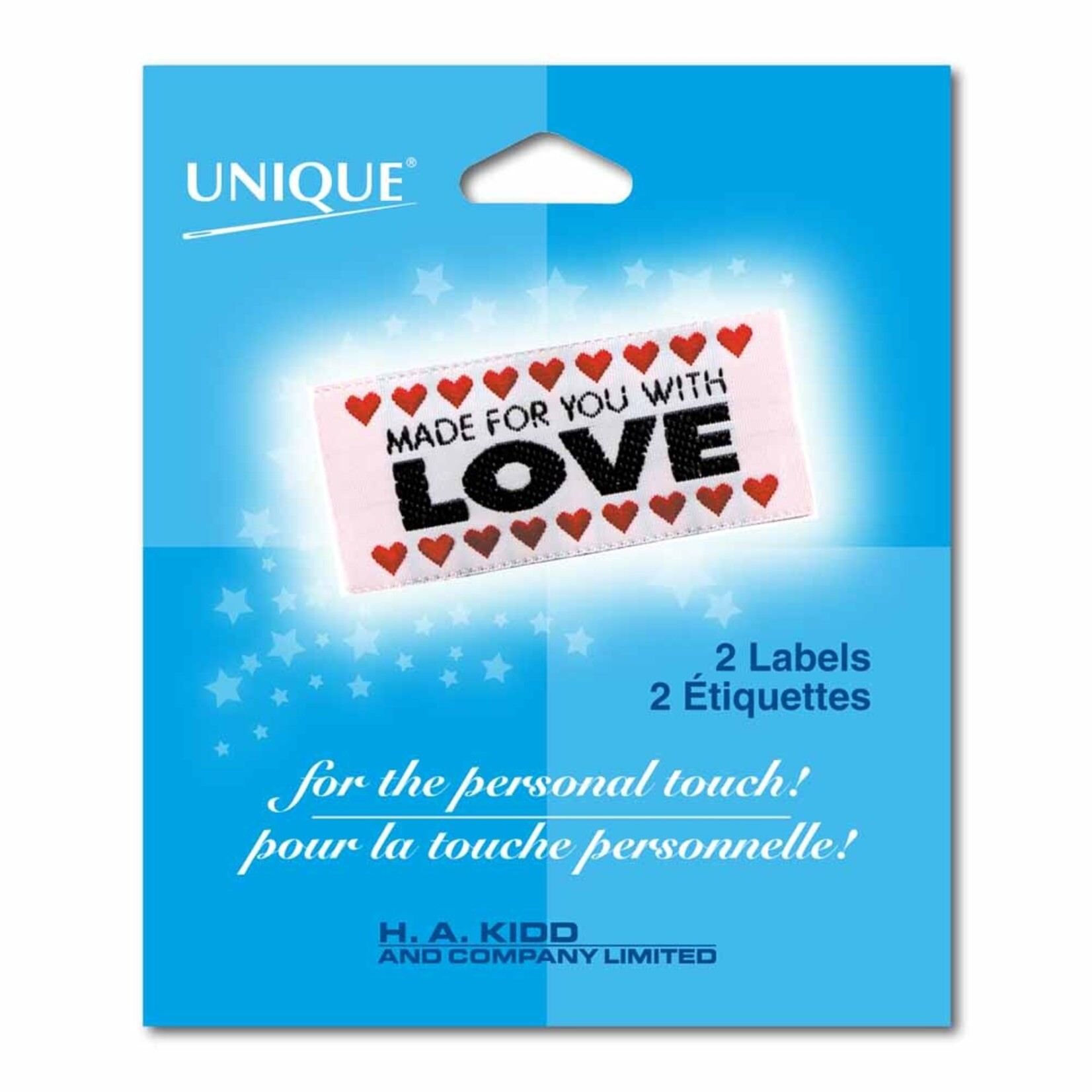 Unique Labels - Made For You With Love