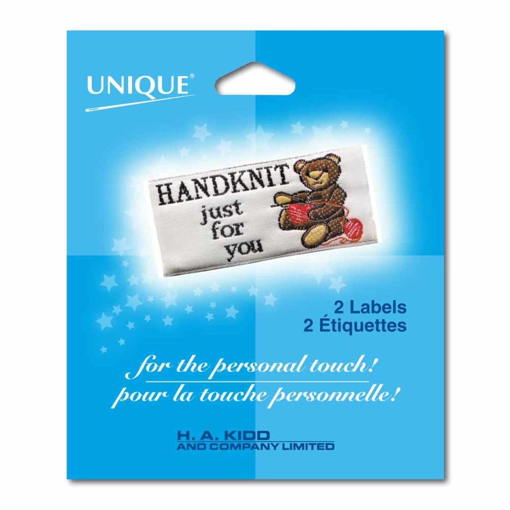 Unique Labels - Handknit Just For You