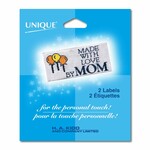 Unique Labels  - Made With Love by Mom