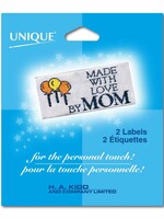 Unique Labels  - Made With Love by Mom