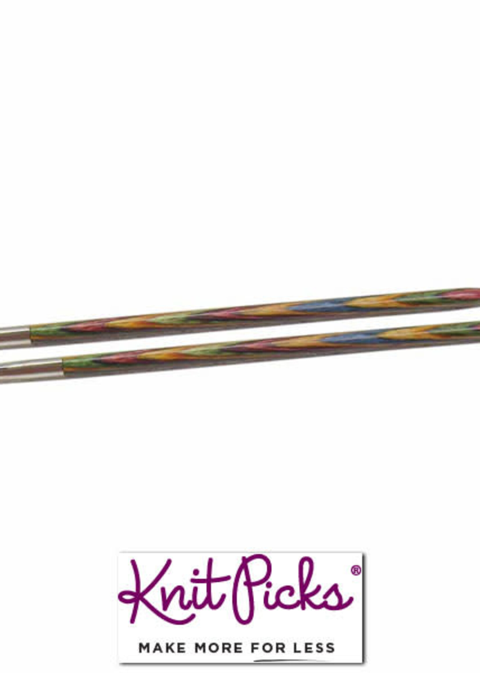 Knit Picks Single Point Knitting Needles 25cm (10″) - 4mm/US 6