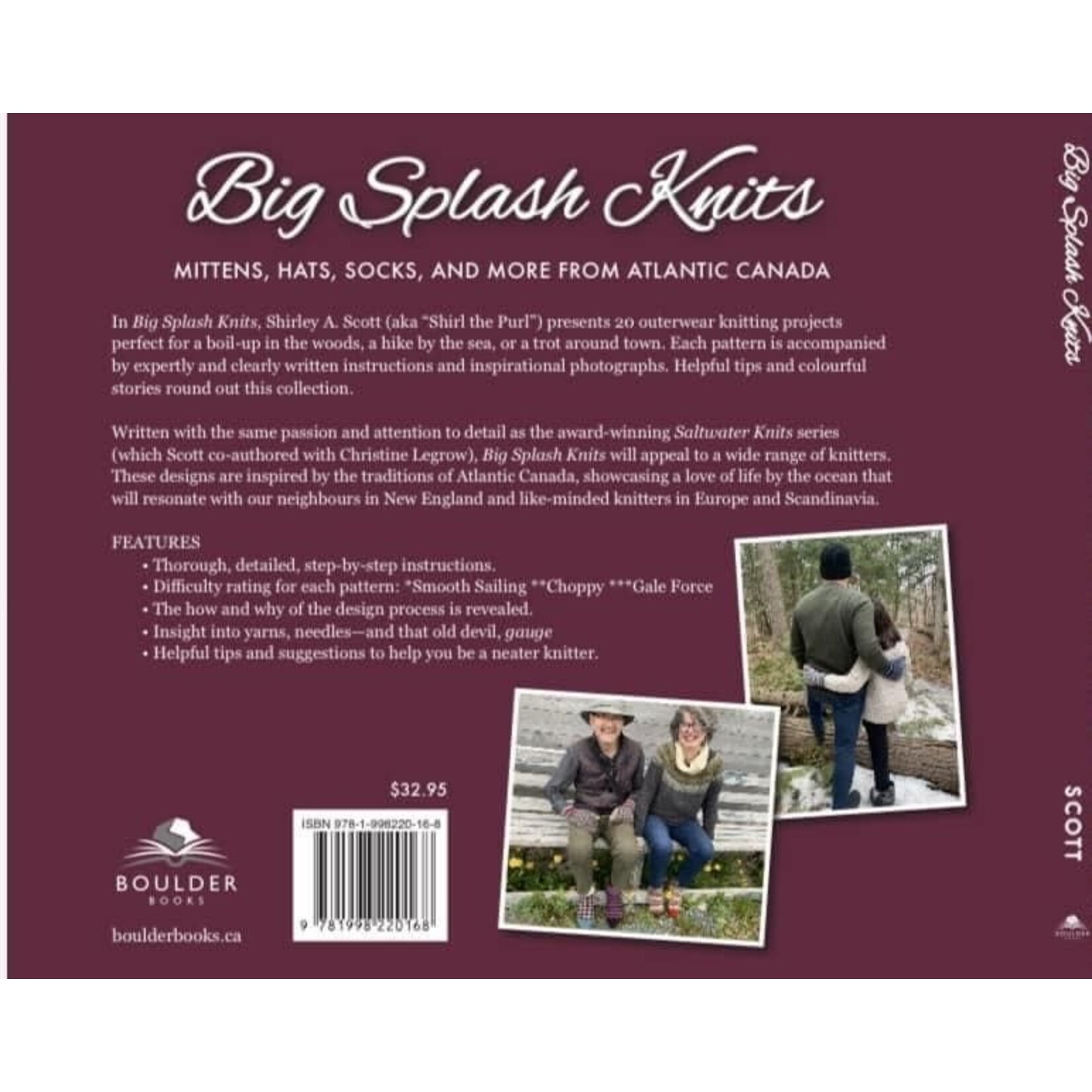 Book- Big Splash Knits: Mittens, Hats, Socks, and More from Atlantic Canada