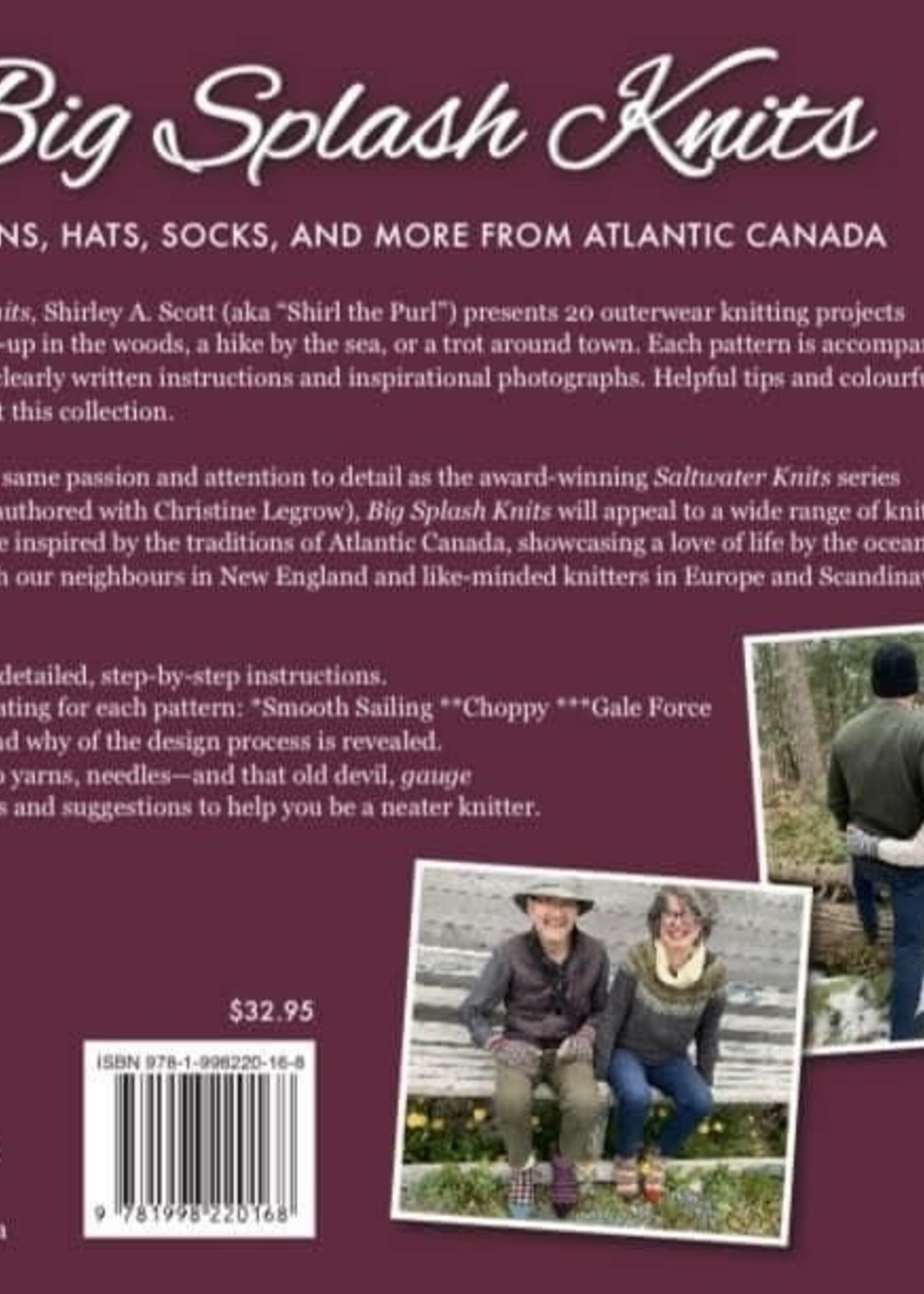 Book- Big Splash Knits: Mittens, Hats, Socks, and More from Atlantic Canada