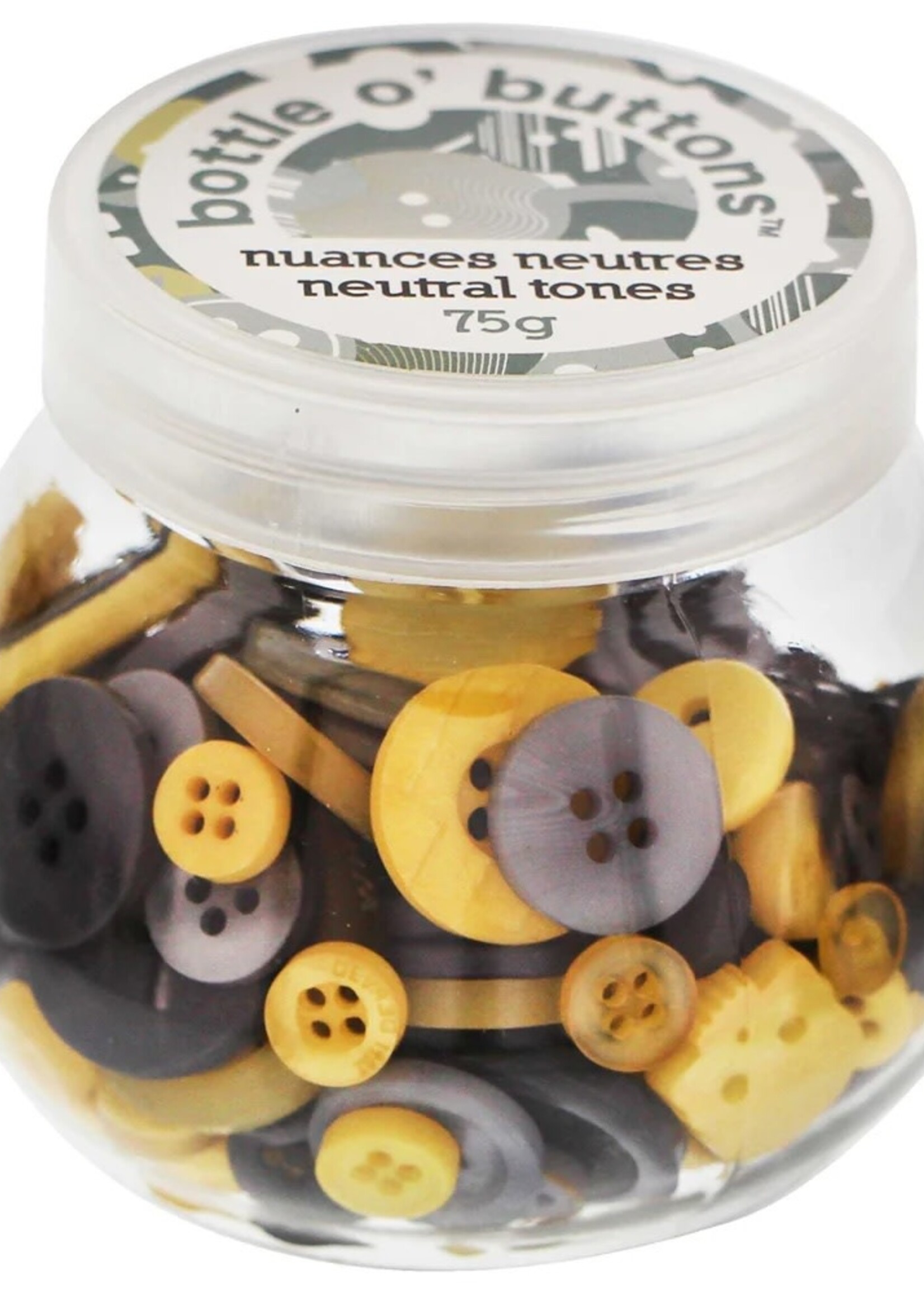 Bottle O Buttons - Neutral Tones