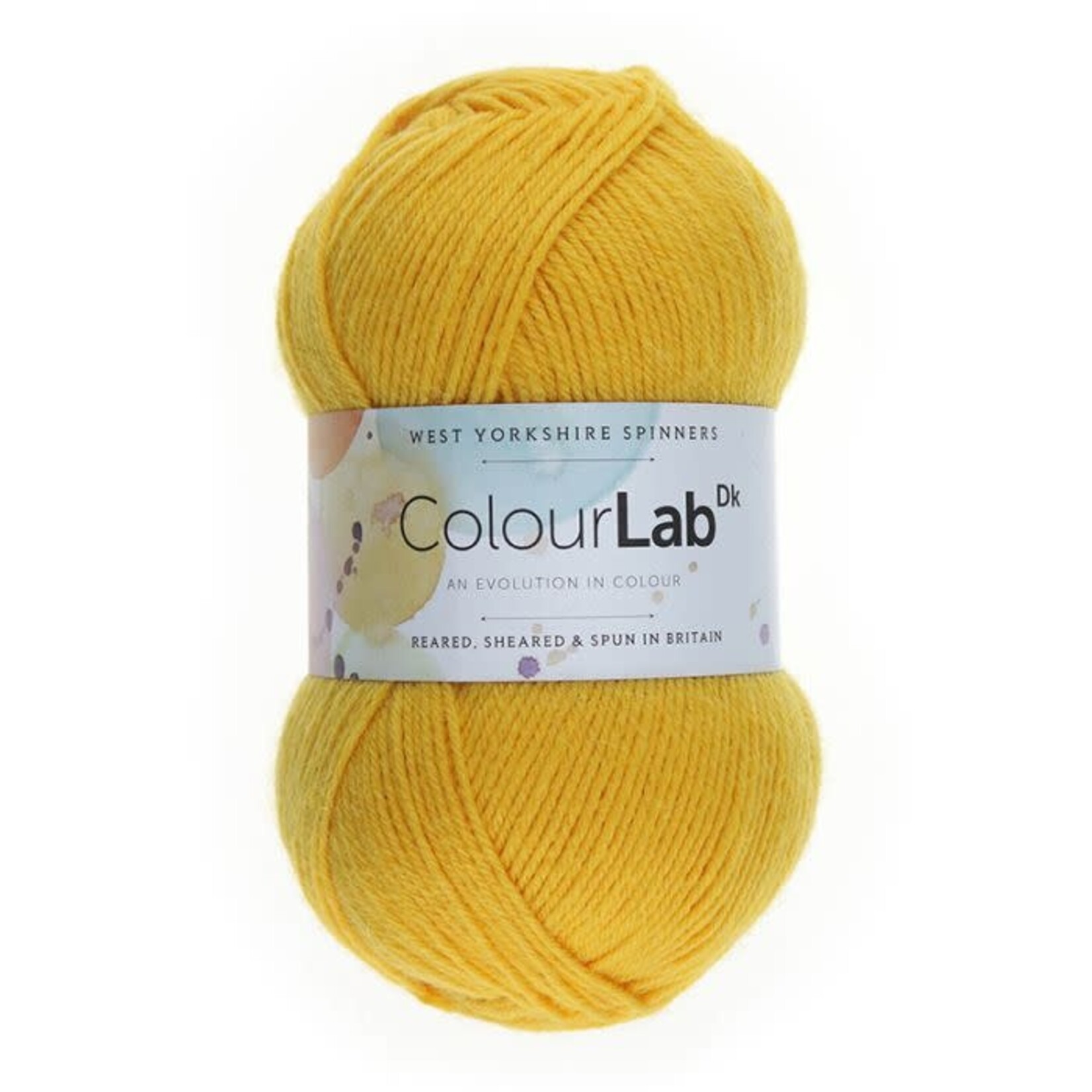West Yorkshire Spinners WYS Colour Lab DK - Citrus Yellow 229