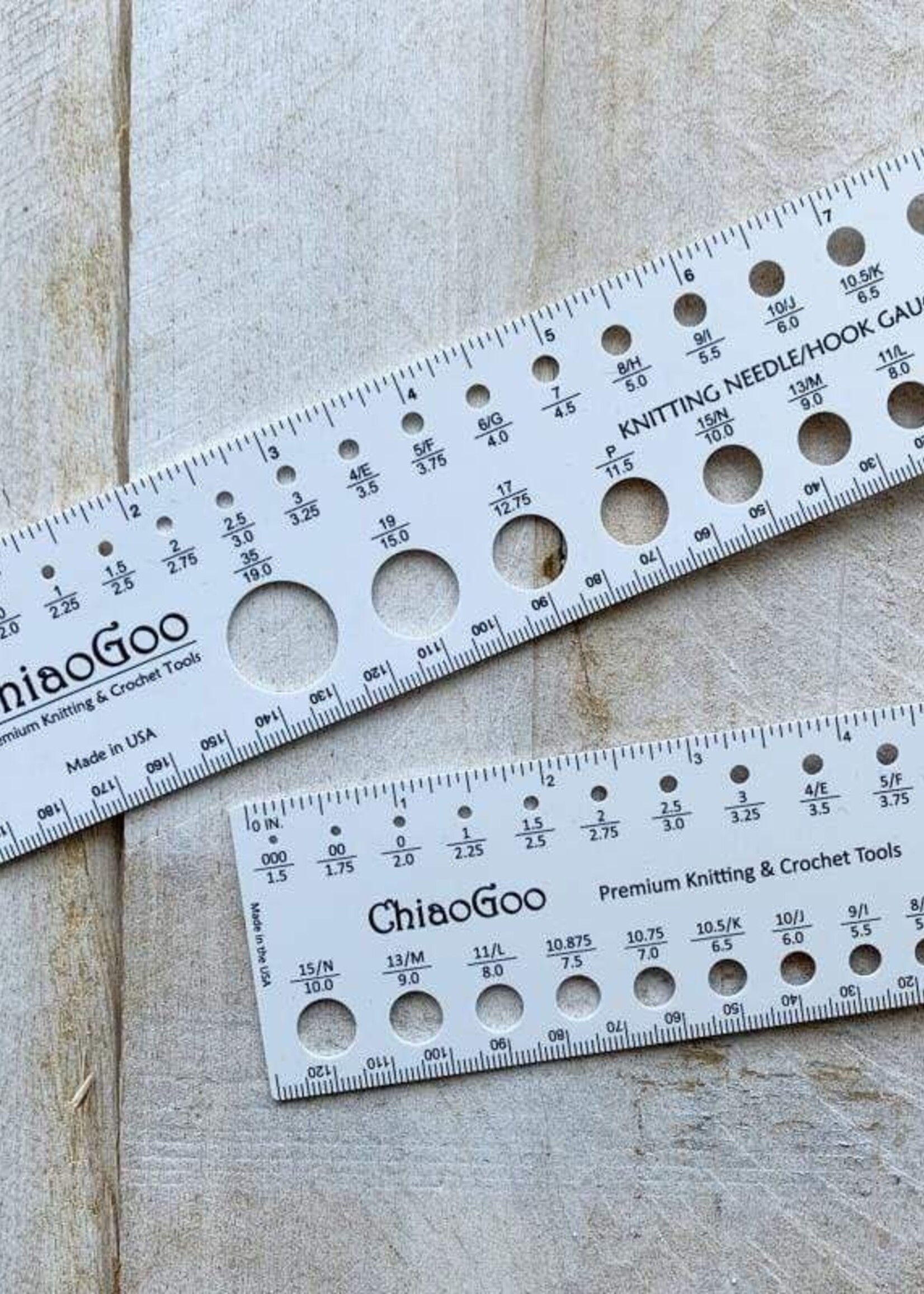 ChiaoGoo Needle Gauge - 8”