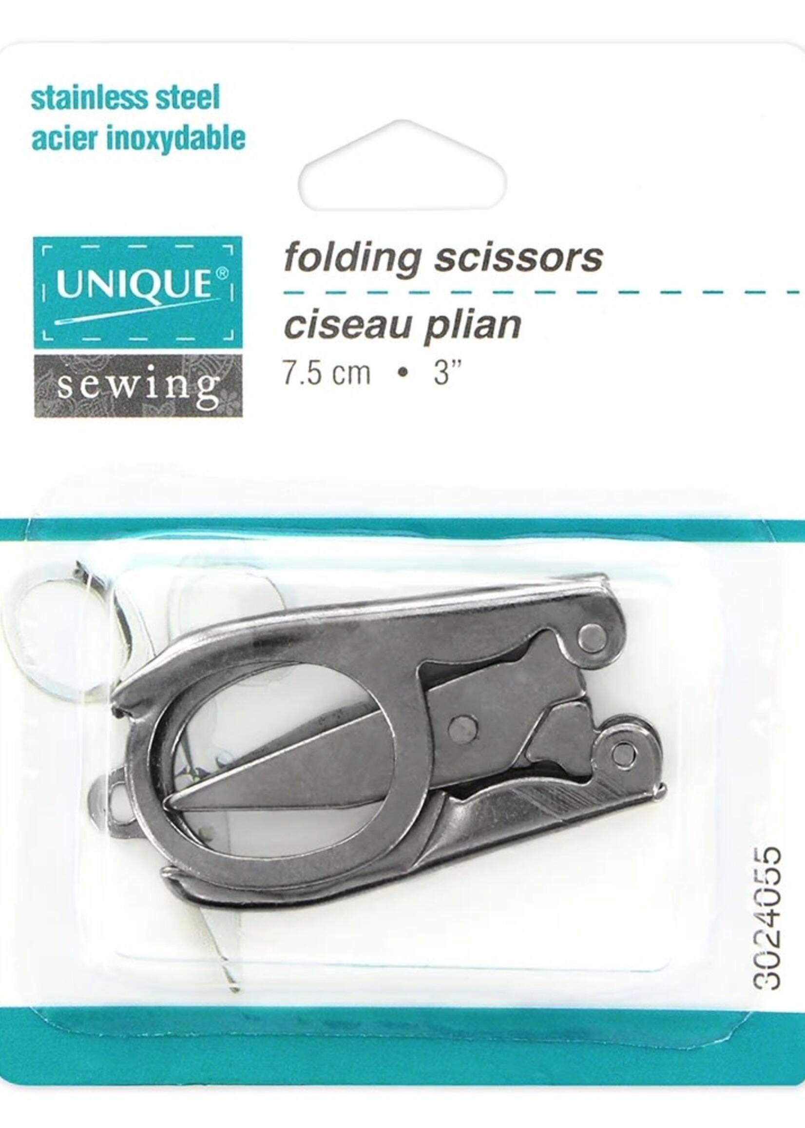 Unique Folding Scissors 3"