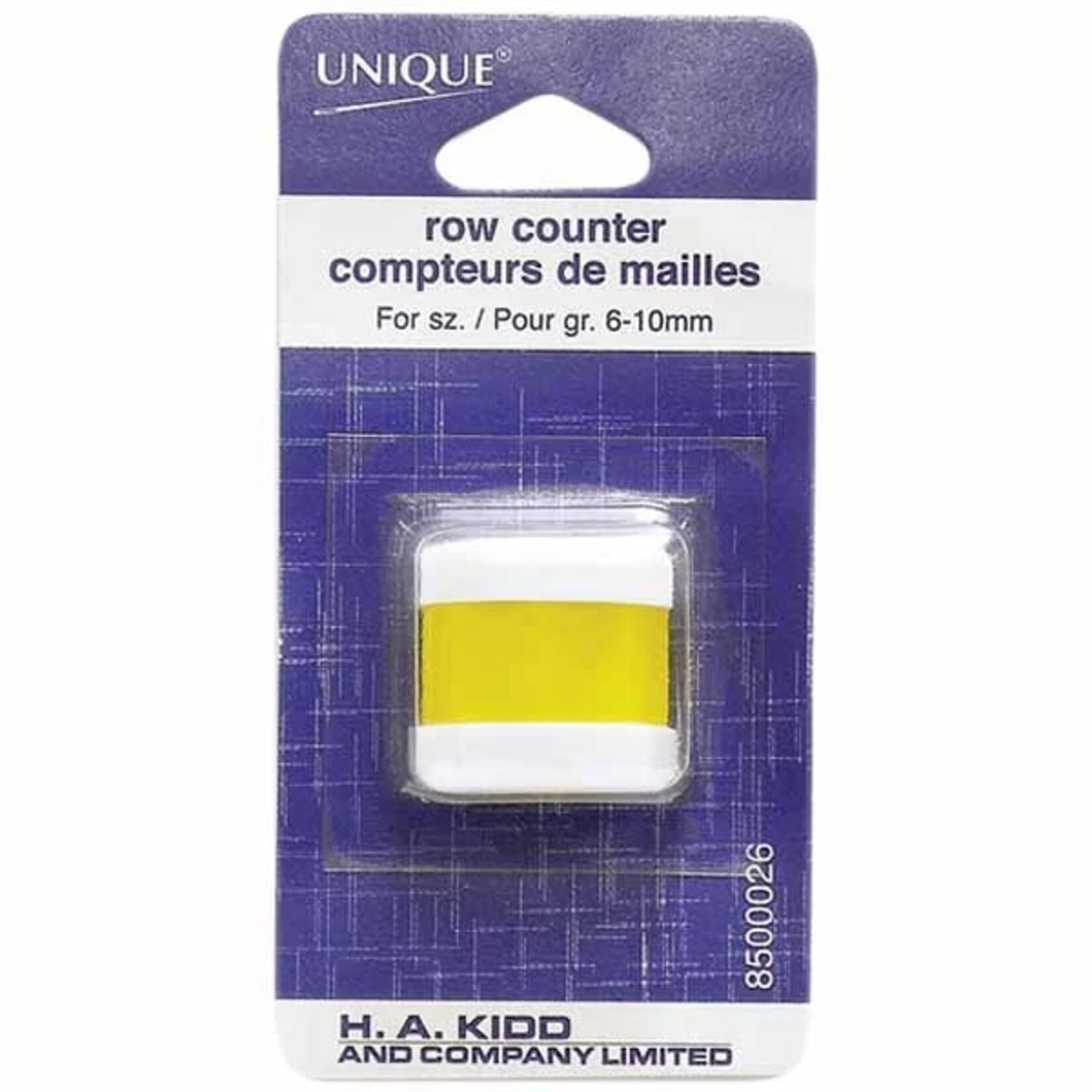 Unique Row Counter Jumbo Yellow