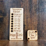 Briggs and Little Briggs and Little Temperature Blanket Template (Degrees: F)