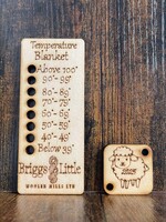 Briggs and Little Briggs and Little Temperature Blanket Template (Degrees: F)