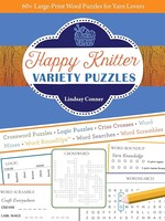 Happy Knitter Variety Puzzles Book