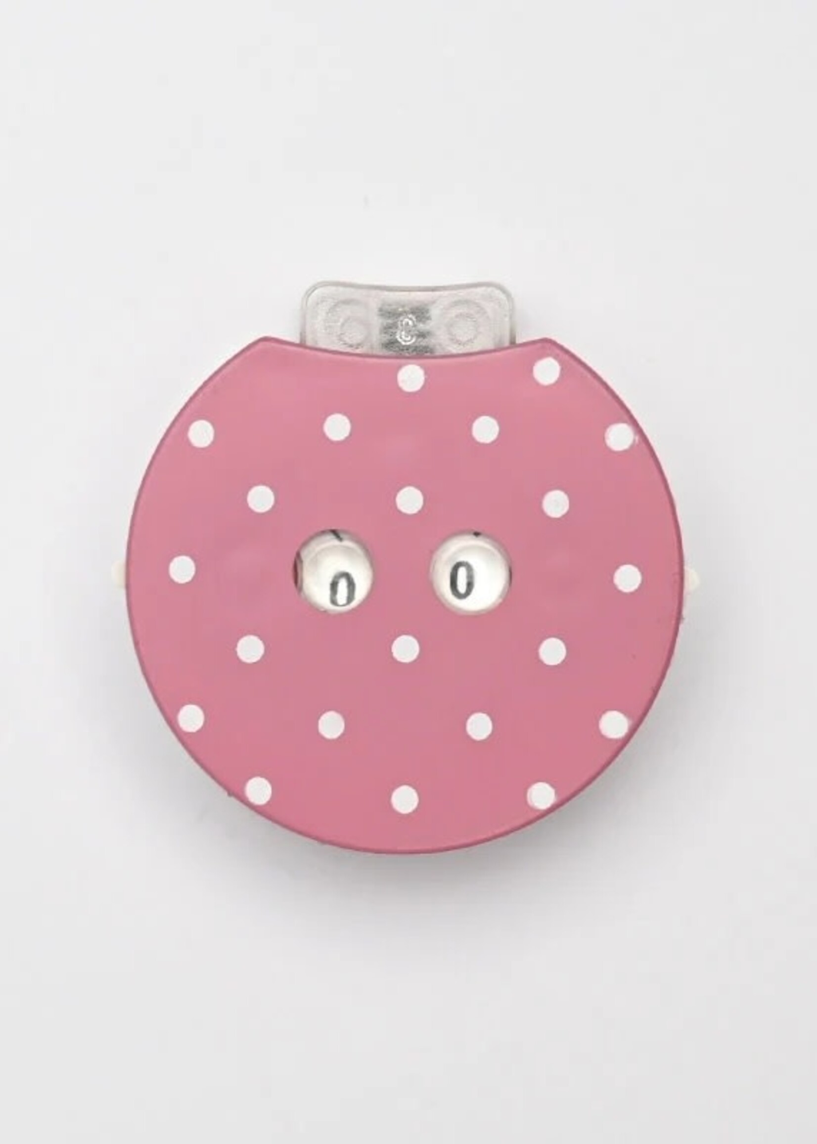KnitPro Pink Polka Dot Clicky Row Counter