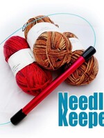 Knitting Needles Keeper (Needle Keepers), DOUBLE CAPPED,  7‚" Long, 1 Count