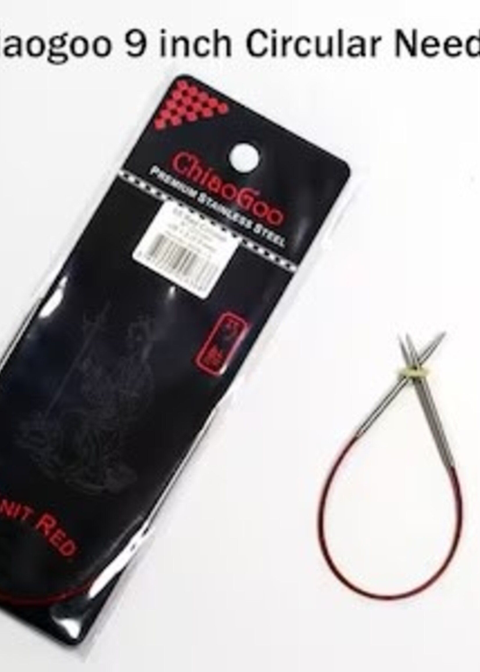 ChiaoGoo ChiaoGoo Red Lace Steel - 9" - 4mm