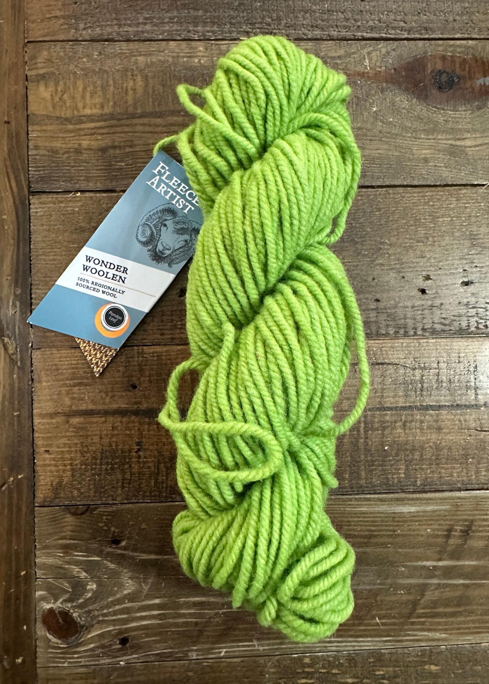 Fleece Artist Wonder Woolen - 50g/2oz - Pandan Leaf