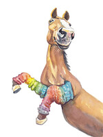 Greeting Card - Horse