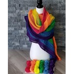 Fergus Yarn Co. Fergus Yarn Co. - Rainbow Love Shawl Kit