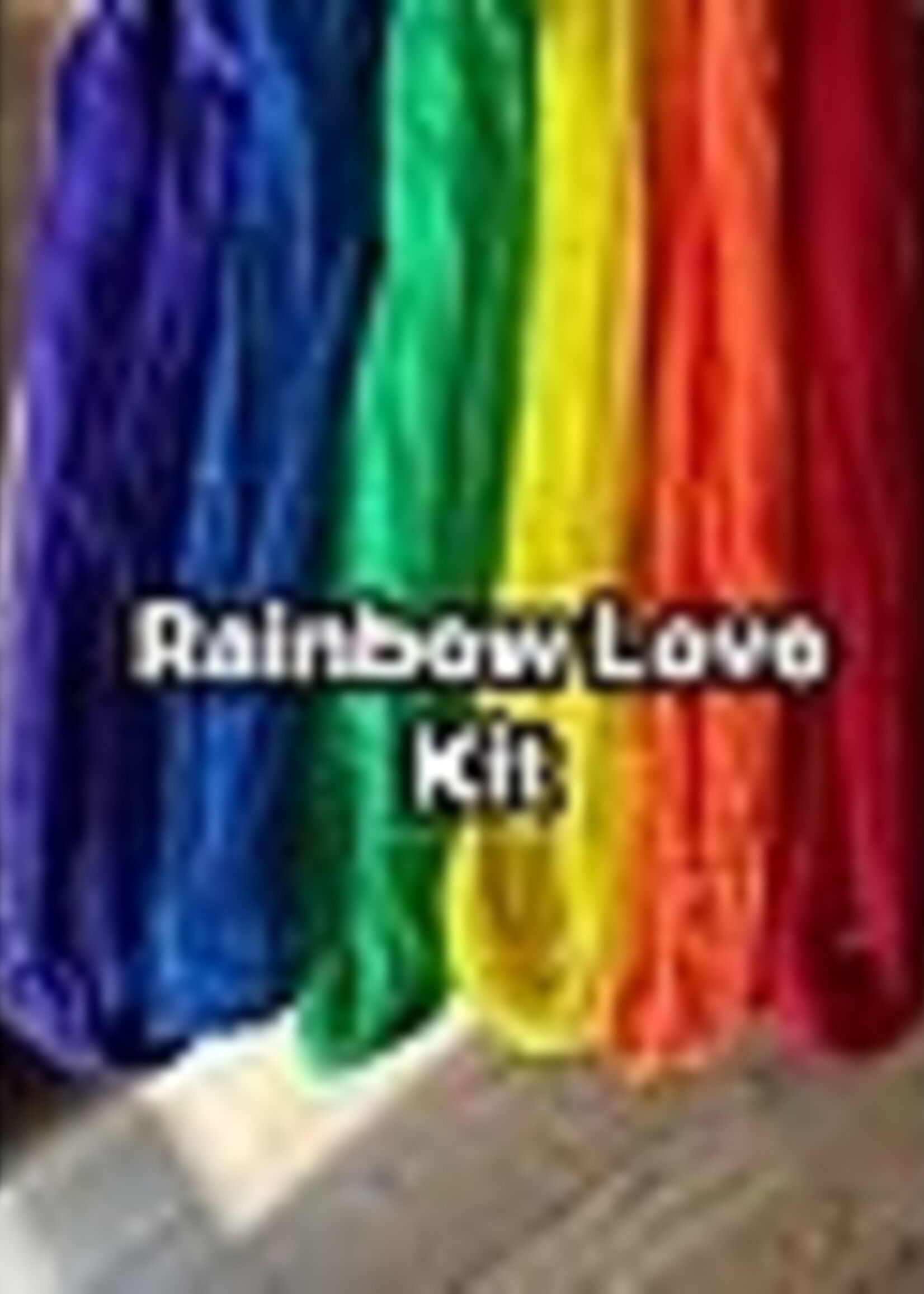 Fergus Yarn Co. Fergus Yarn Co. - Rainbow Love Shawl Kit