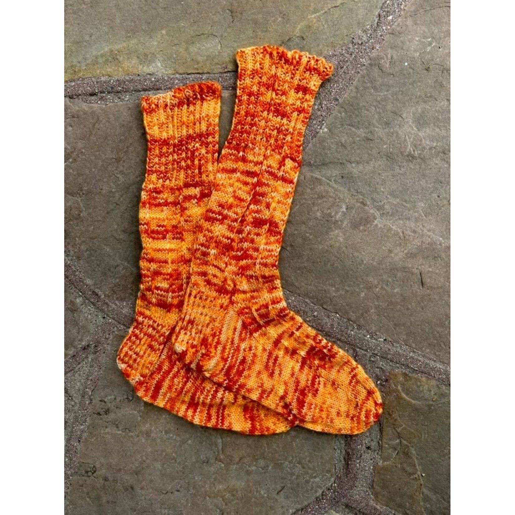 Fergus Yarn Co. Fergus Yarn Co. - Sock Weight - Pumpkin Golem