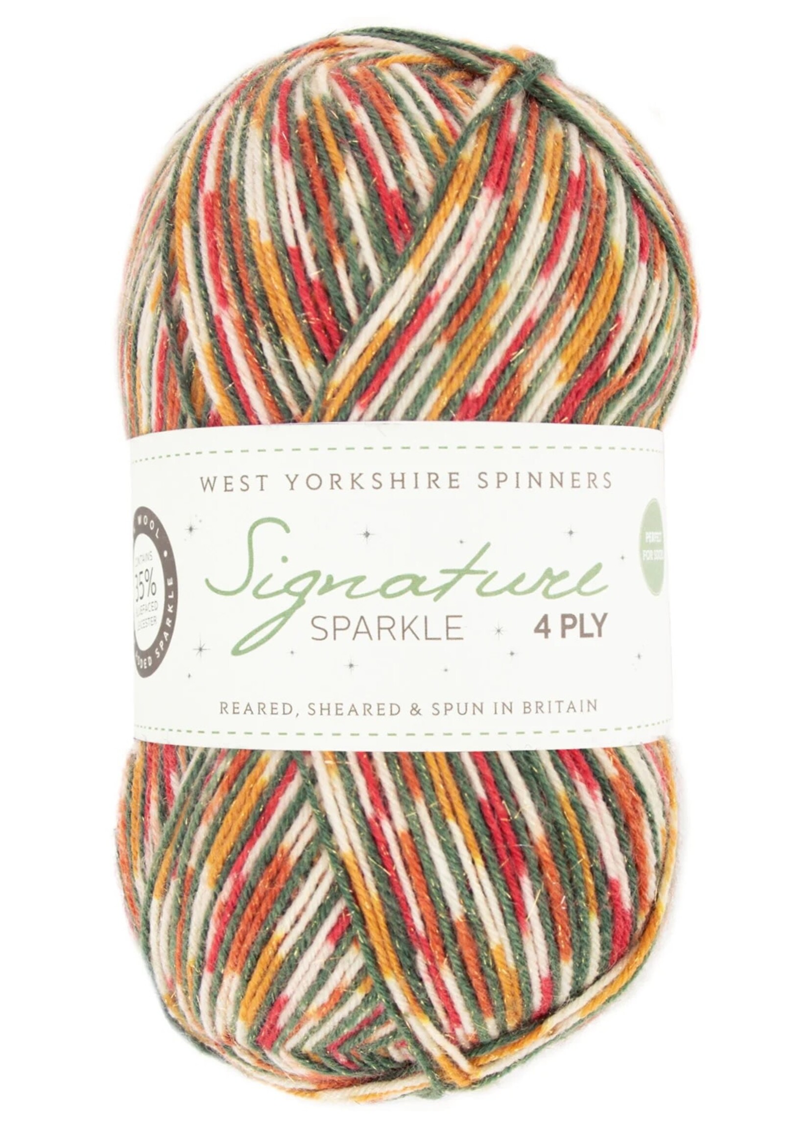 West Yorkshire Spinners WYS Signature Sparkle 4 ply - Yuletide 1208