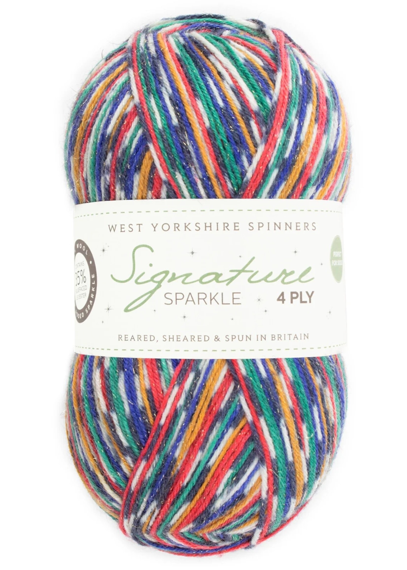 West Yorkshire Spinners WYS Signature Sparkle 4 ply - Nutcracker 1166