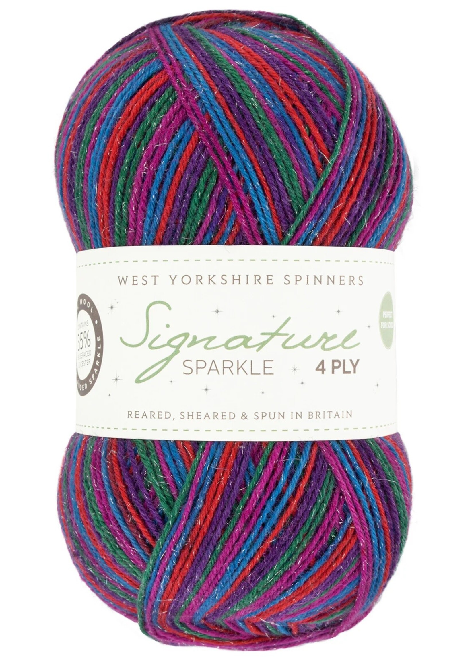 West Yorkshire Spinners WYS Signature Sparkle 4 ply - Vintage Tinsel 1051