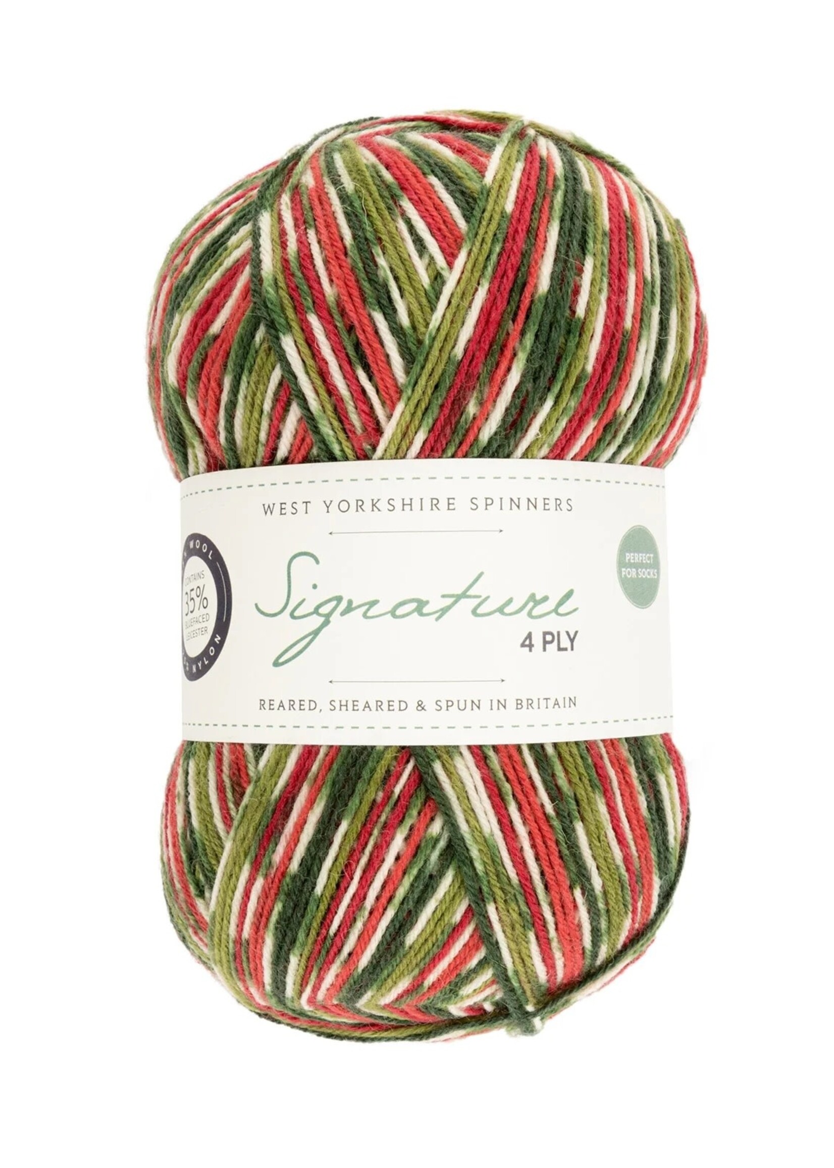 West Yorkshire Spinners WYS Signature  4 ply - Holly Berry 886