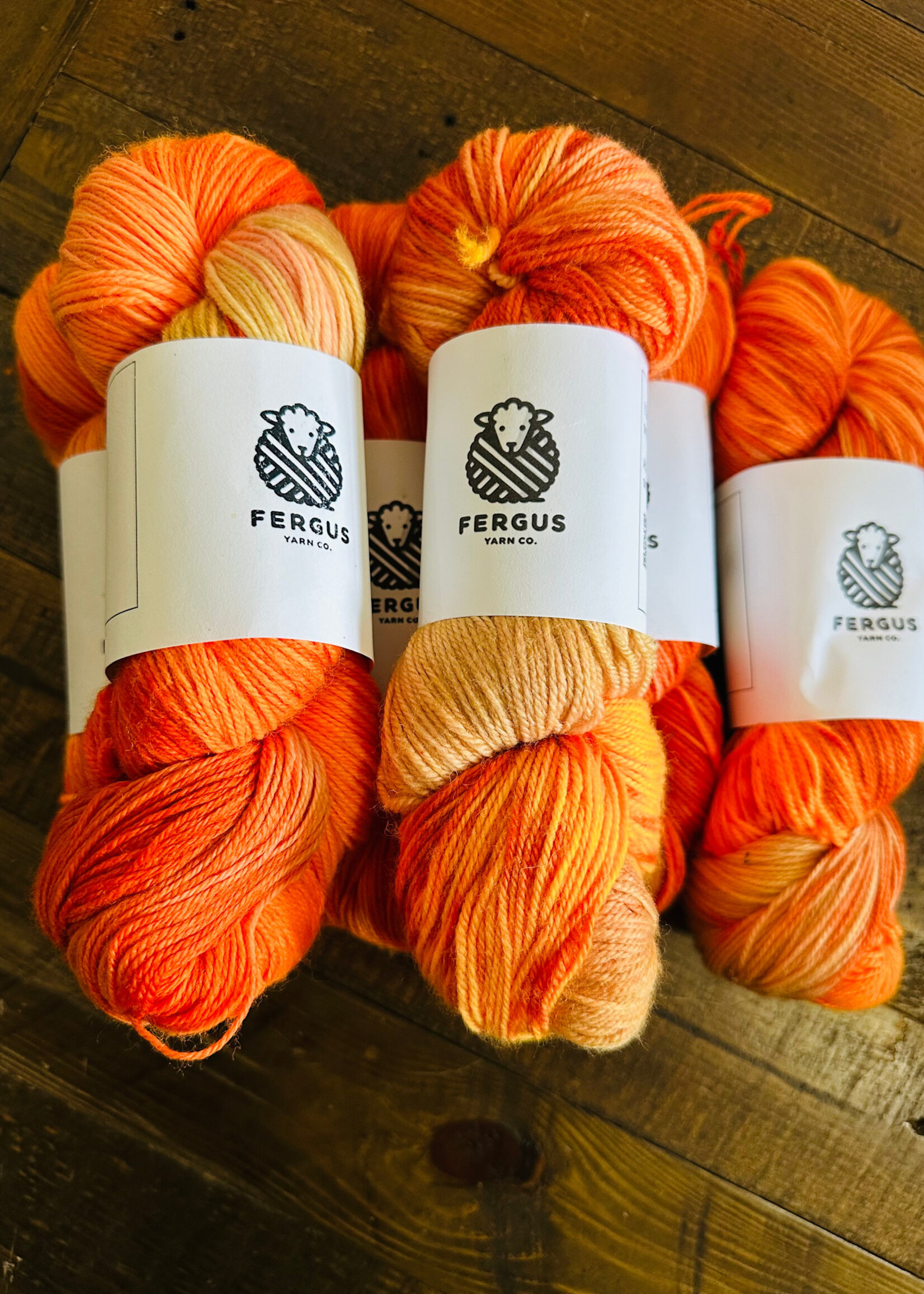 Fergus Yarn Co. Pumpkin Golem by Fergus Yarn Co.