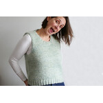 Fleece Artist Vest Friend Kit: Anise/Wisteria