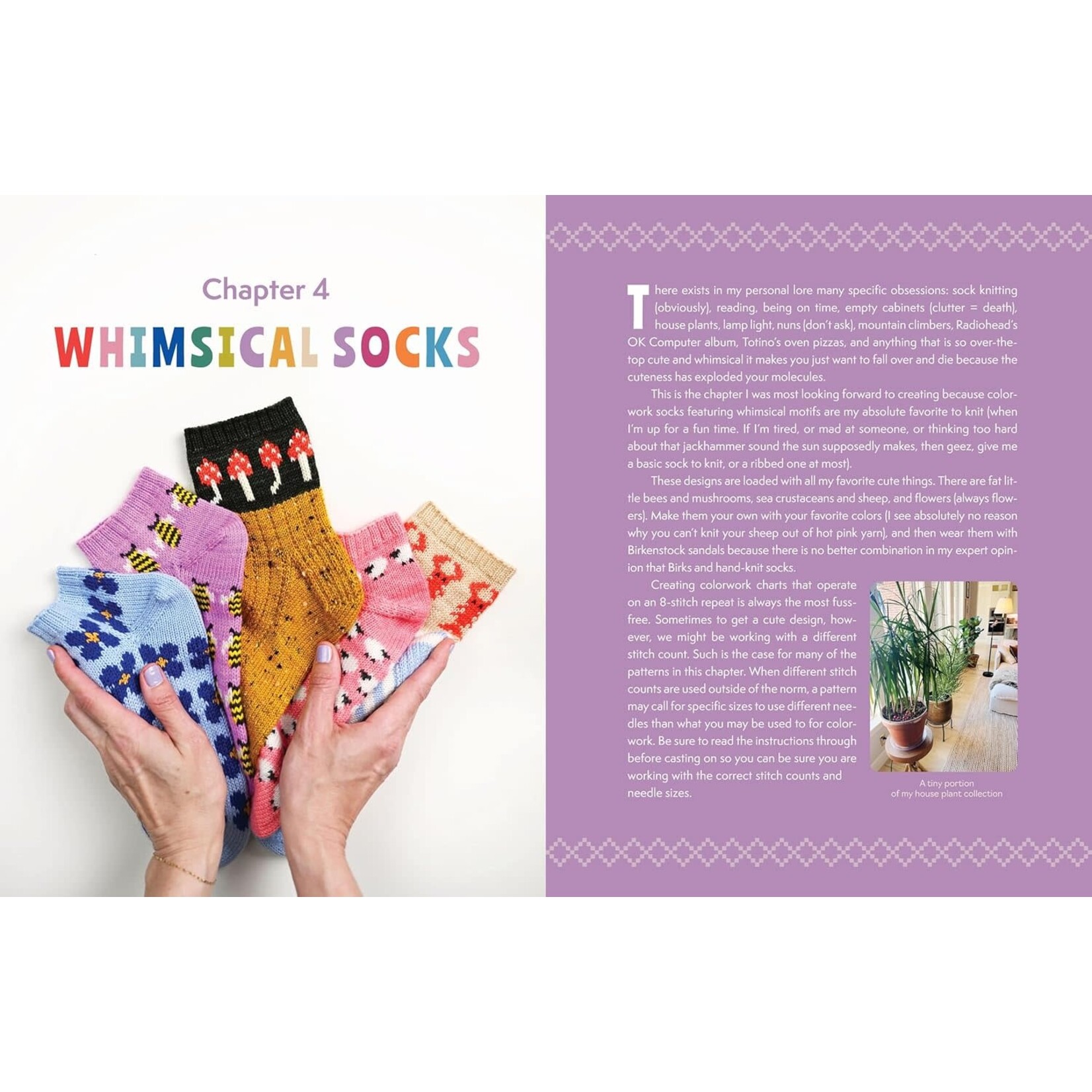 Book- The Sock Obsession - Supercool Socks to Knit and Show Off - by Summer Lee