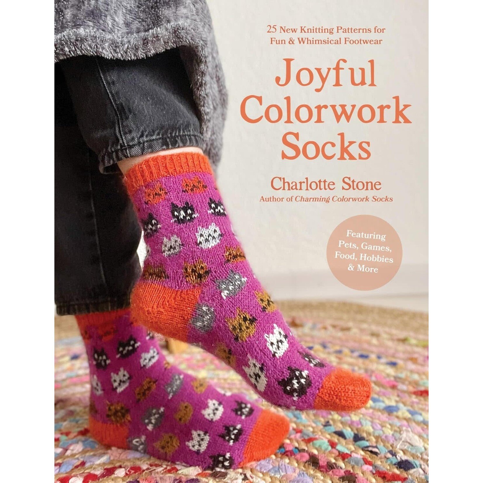 Book - Joyful Colourwork Socks by Charlotte Stone