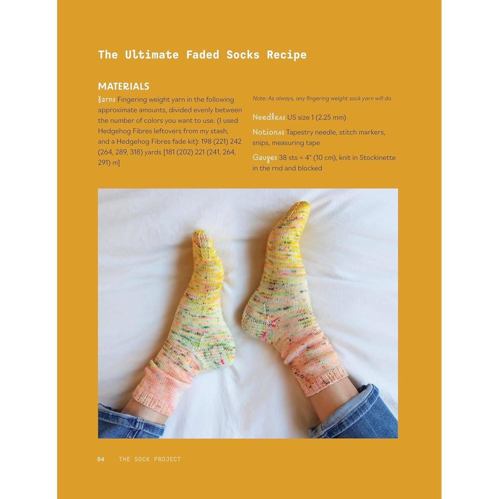 Book - The Sock Project - Colourful, Cool Socks to  Knit and Show Off - by Summer Lee