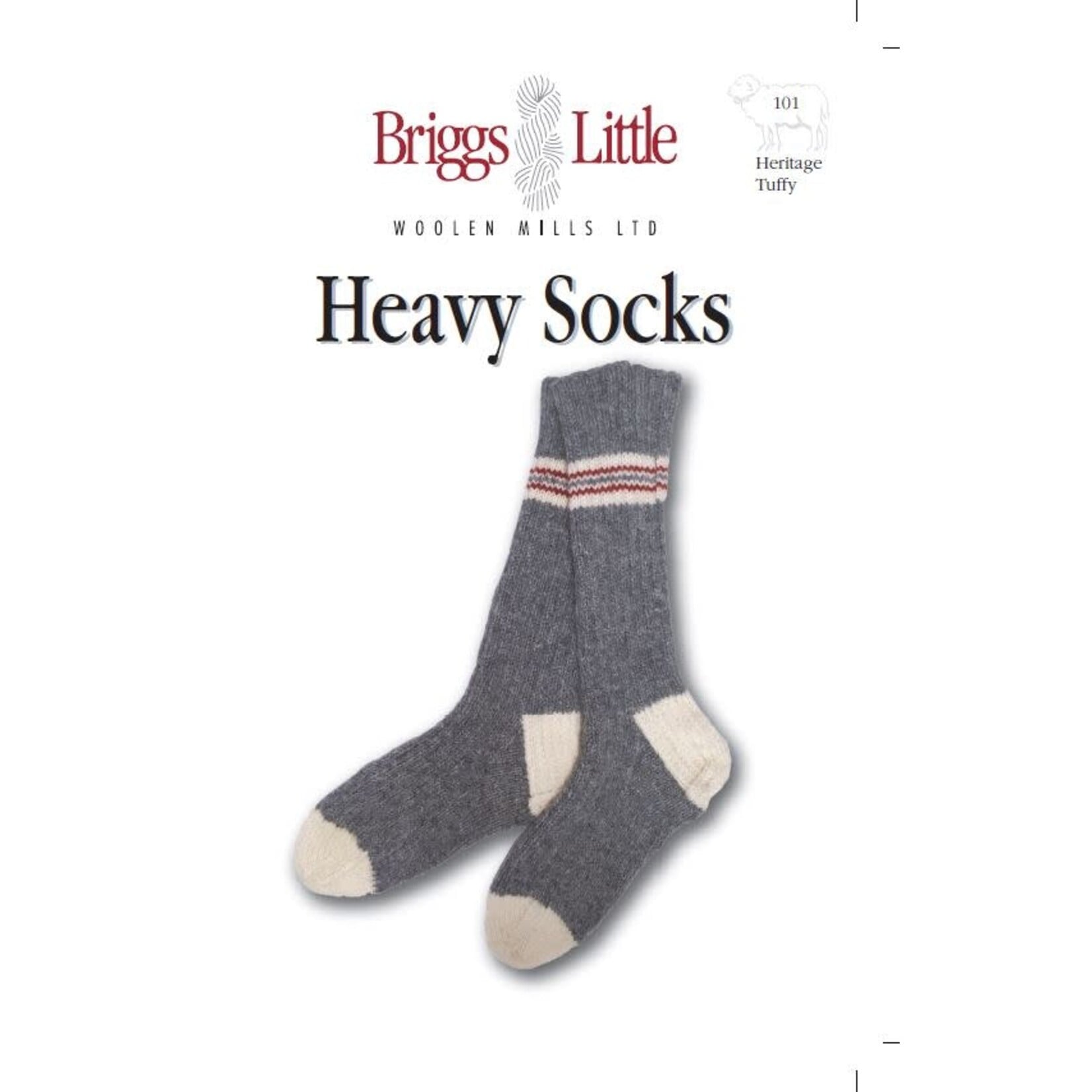 Briggs and Little Heavy Socks 101 Pattern Booklet by Briggs & Little