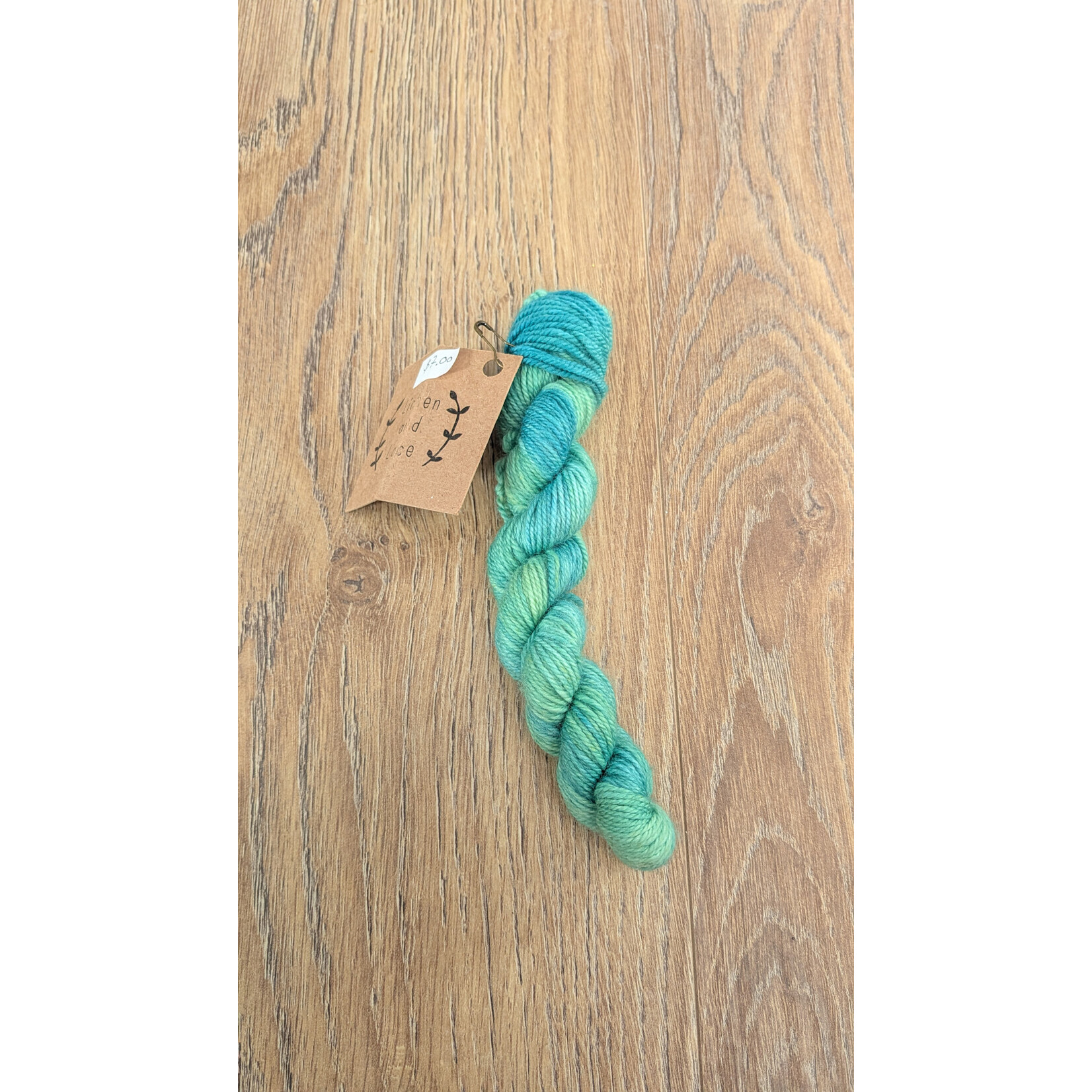 Lichen & Lace 80/20 Sock -  Mini Skein - Spearmint