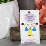 Création Andy - Stitch Markers - Yellow Rain Boot