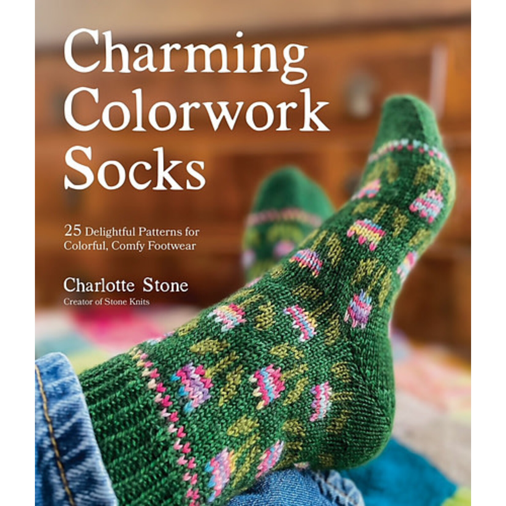 Book - Charming Colorwork Socks by Charlotte Stone