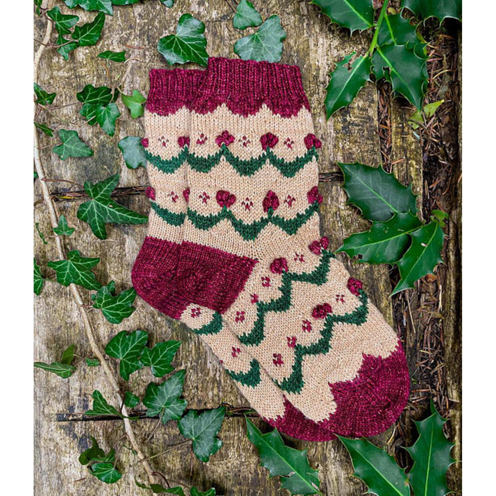 Book - Charming Colorwork Socks by Charlotte Stone