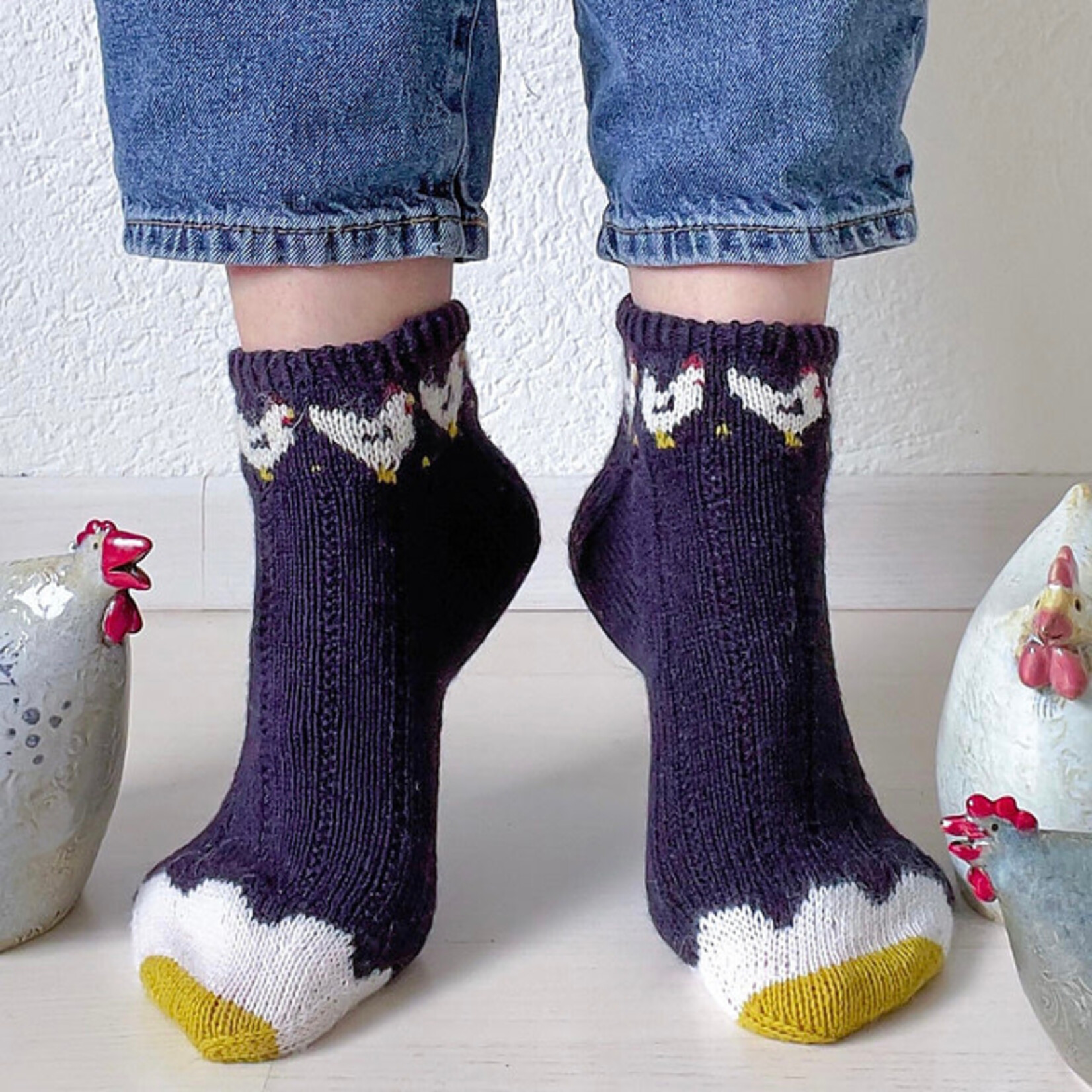 Book - Charming Colorwork Socks by Charlotte Stone