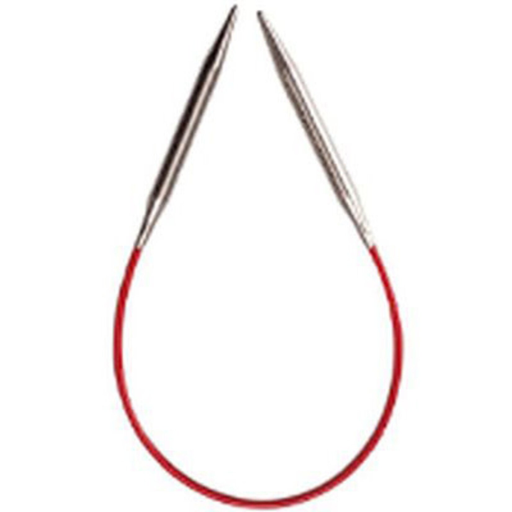 ChiaoGoo KNIT RED Circular -  9" 2.75mm