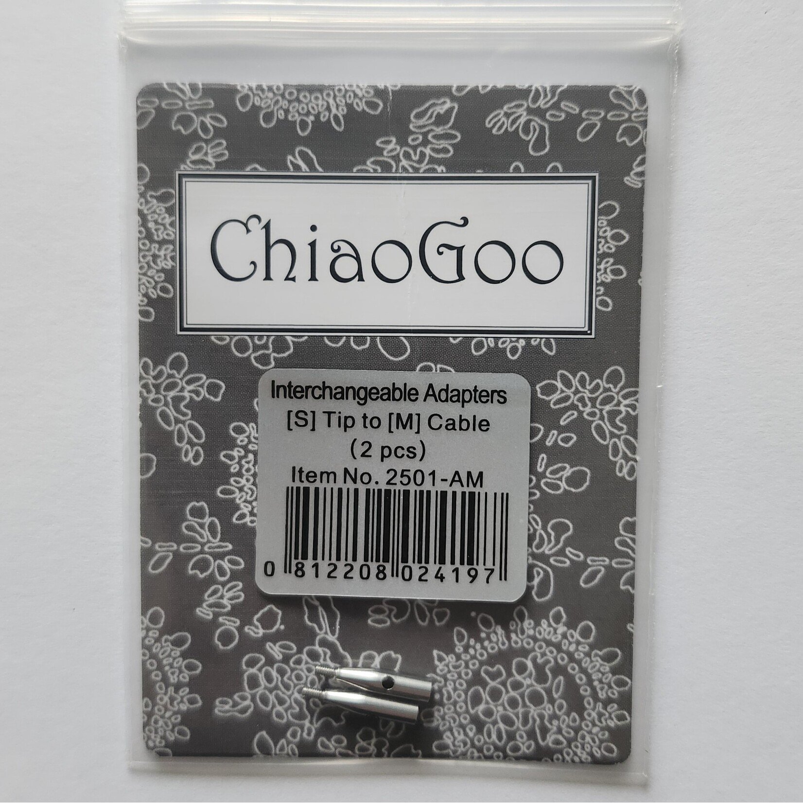 ChiaoGoo ChiaoGoo - Interchangable Tip Adapters - SMALL Tip to MINI Cable