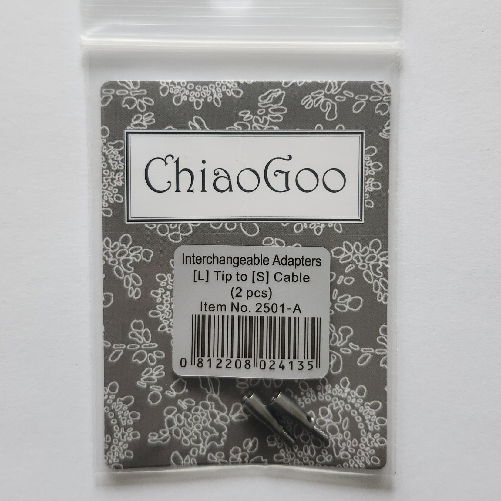 ChiaoGoo ChiaoGoo - Interchangable Tip Adapters - LARGE Tip to SMALL Cable